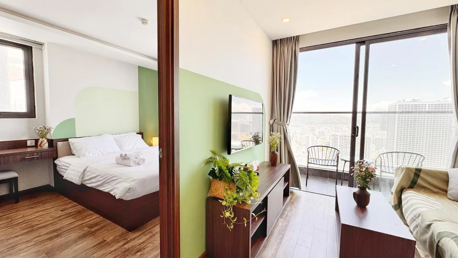 La Maison Virgo 2Beds Free Gym Pool Nha Trang Appartamento